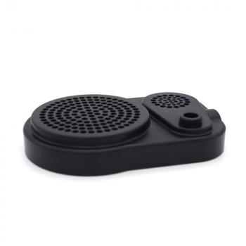 Aluminium 6082 T6 speaker component with black anodising